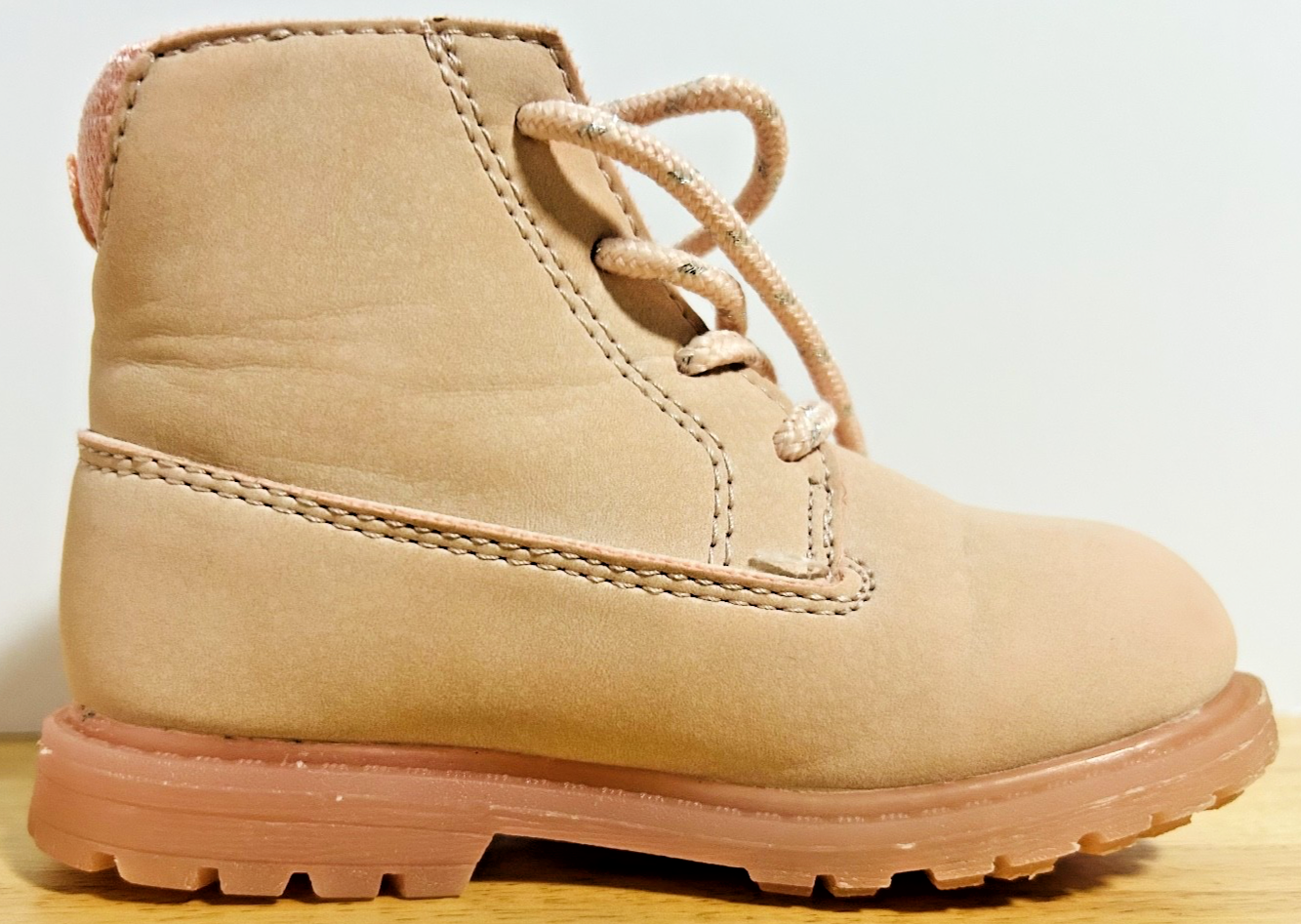 OshKosh B'Gosh Girls Judi Fashion Boot, Lt Pink, Child Size 7
