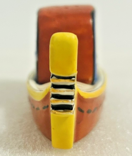 Occupied Japan MEIKO Gondola Boat Salt Pepper Shakers Vintage Ceramic