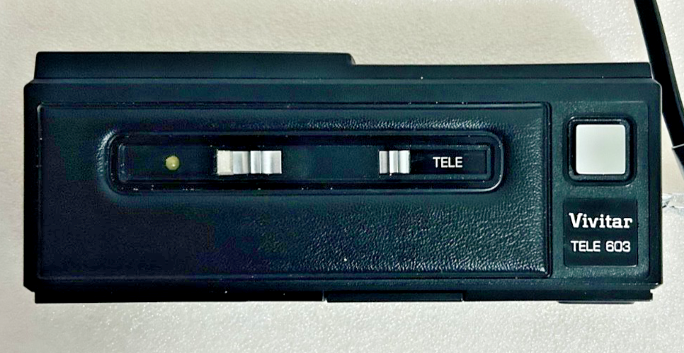 Vivitar Tele 603 35mm Film Camera w/ Case Strap Vintage Untested
