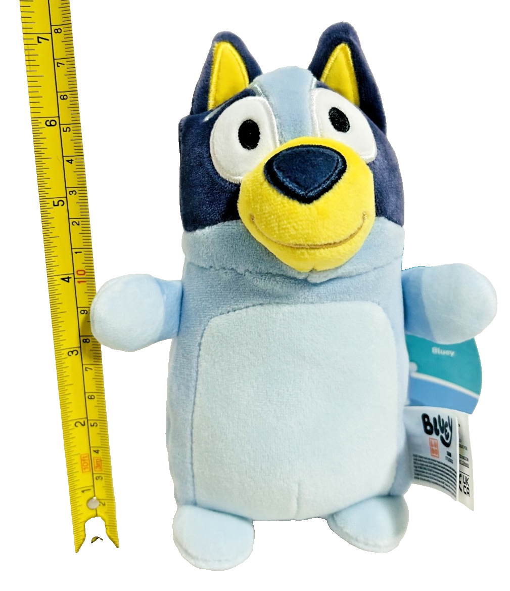 Squishmallows Bluey HugMees Original Plush Toy 10" Bluey With Tags