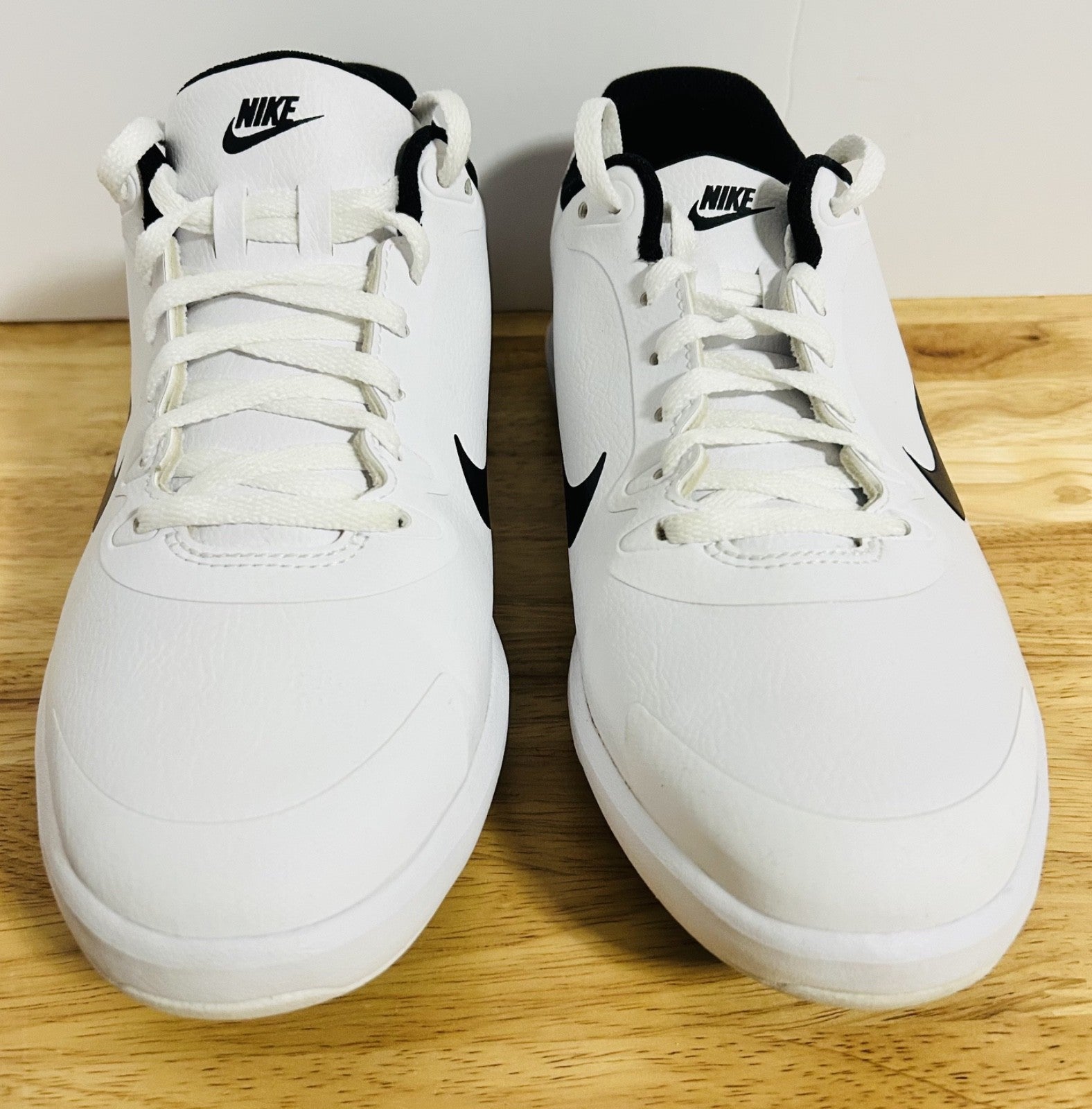 Nike Golf FITSOLE White Black Spikeless Shoes Womens 6.5 CT0531 101