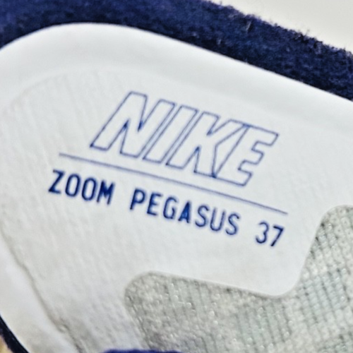 Nike Zoom Pegasus 37 LSU Tigers Running Shoes Men’s 7.5 White CZ5383-100