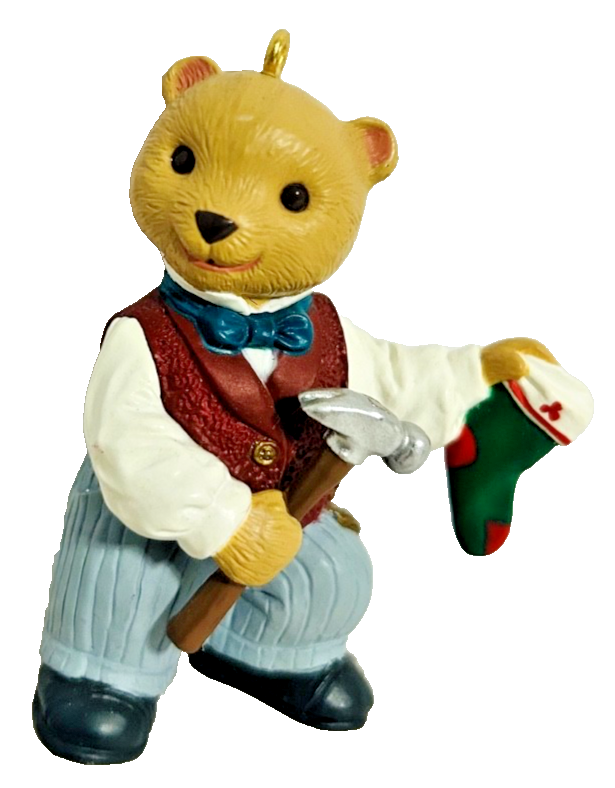 Hallmark Bearingers Poppa Bearinger 1993 Keepsake Ornament MIB