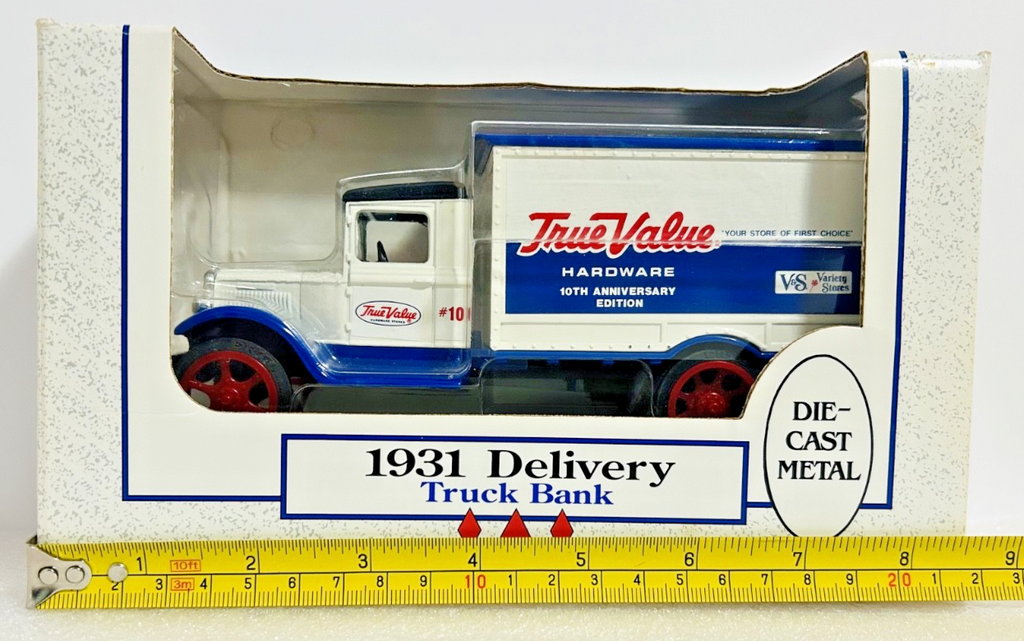 ERTL 1931 Delivery Truck Bank True Value Hardware 10th Anniversary Diecast