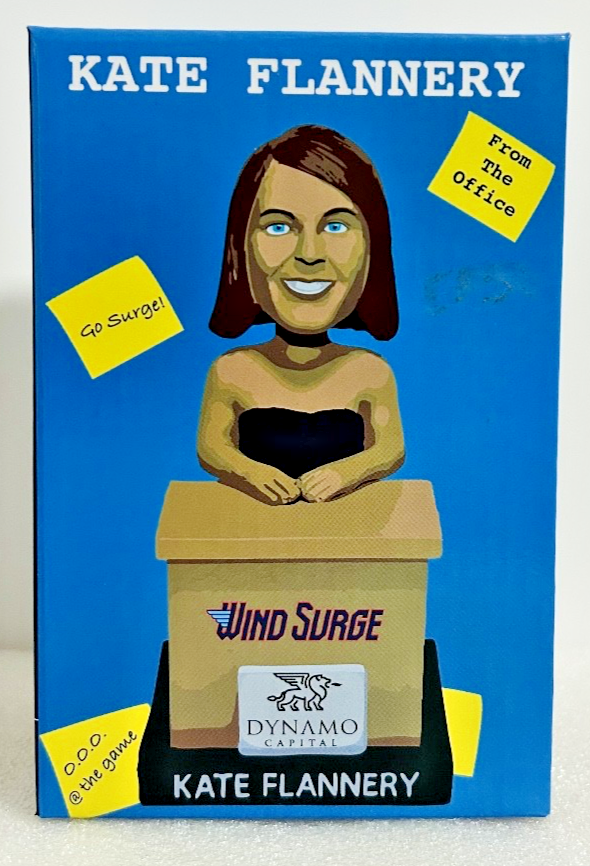 Kate Flannery From The Office Bobblehead Wichita Wind Surge SGA new in box