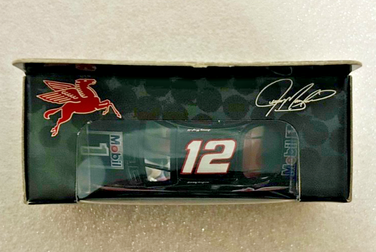 Jeremy Mayfield #12 Mobil 1 25th Anniversary 1:64 NASCAR Diecast Car MIB