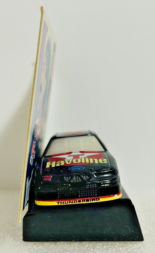 Dale Jarrett #28 Havoline NASCAR 1:64 Racing Champions Car w/ Card & Stand