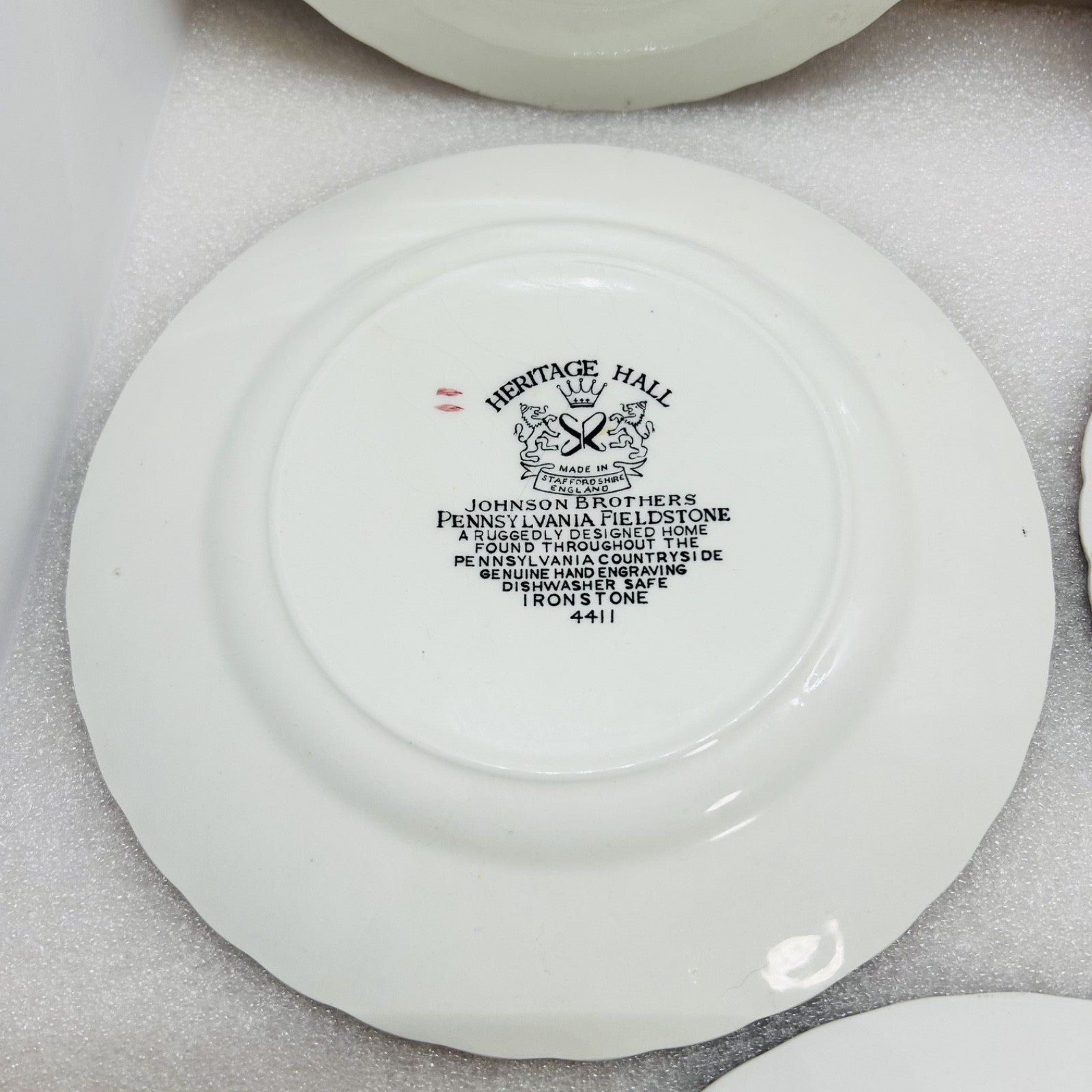 Johnson Brothers Heritage Hall Pennsylvania Fieldstone Salad Plates Set of 5