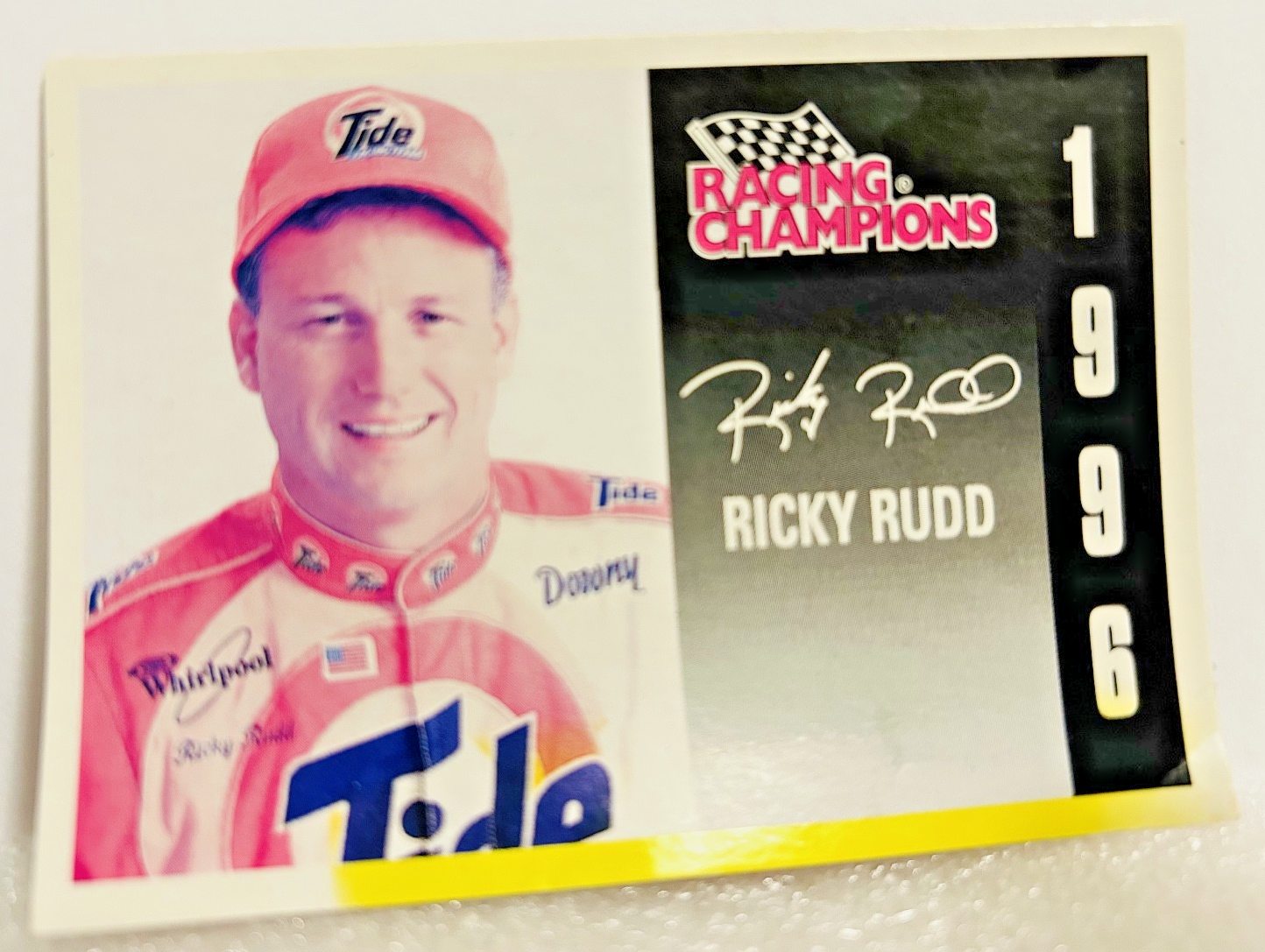 Ricky Rudd #41 NASCAR Diecast Car w/ Autograph Card Racing Champions