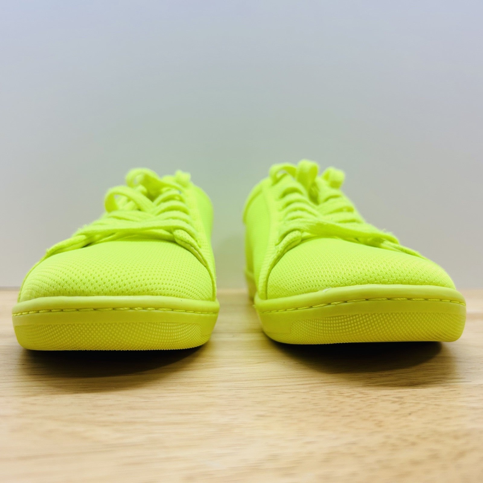 Zara Basic Collection Neon Yellow Sneakers Womens EU 38 US 7.5 8