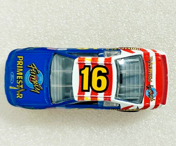 Ted Musgrave #16 NASCAR Racing Champions Diecast w/ Autograph Card 1996