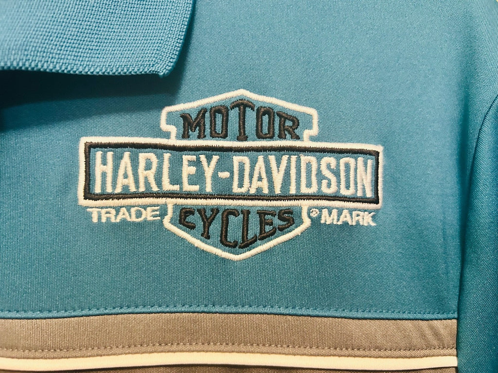 Harley-Davidson Polo Shirt XL Twister City Wichita KS Dealer Logo