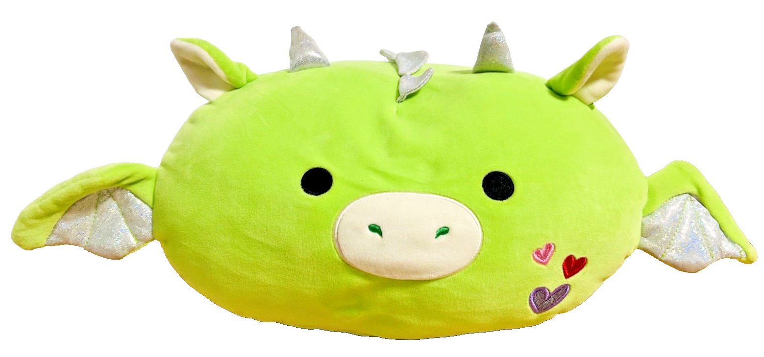Squishmallows Green Dragon Plush Large Soft Cuddle Squeeze Toy Original