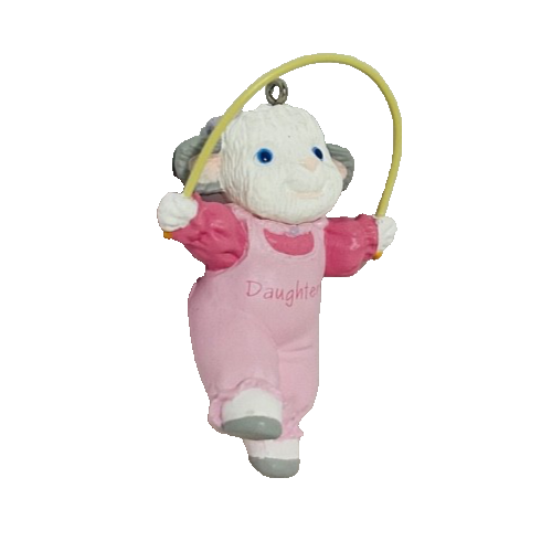 Hallmark Keepsake Ornament 1993 Easter Daughter Lamb QEO834-2