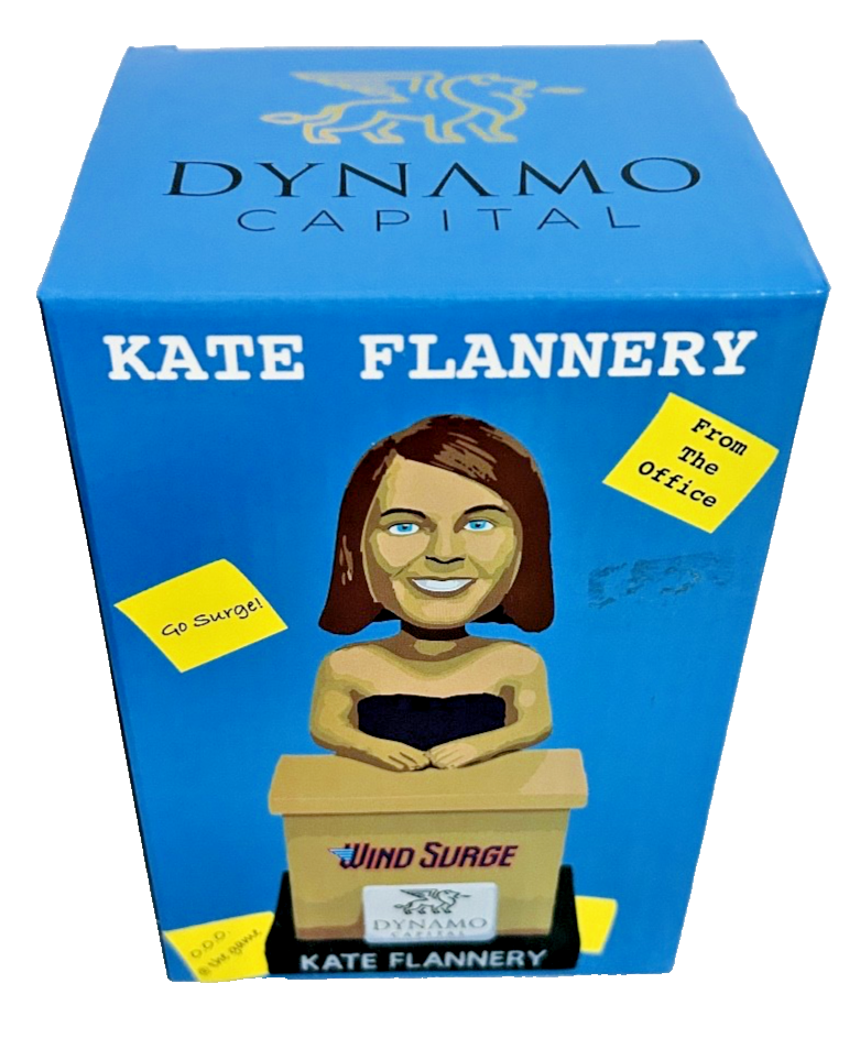 Kate Flannery From The Office Bobblehead Wichita Wind Surge SGA new in box