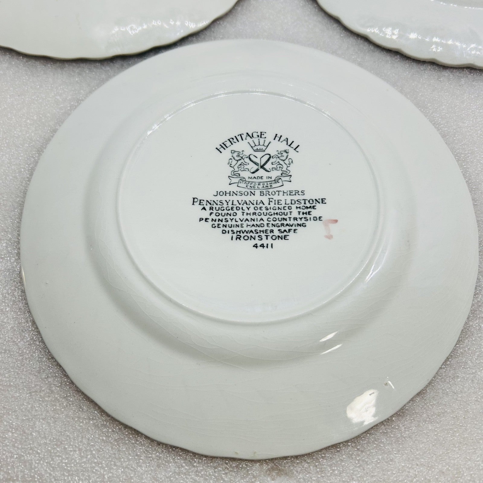 Johnson Brothers Heritage Hall Pennsylvania Fieldstone Salad Plates Set of 5