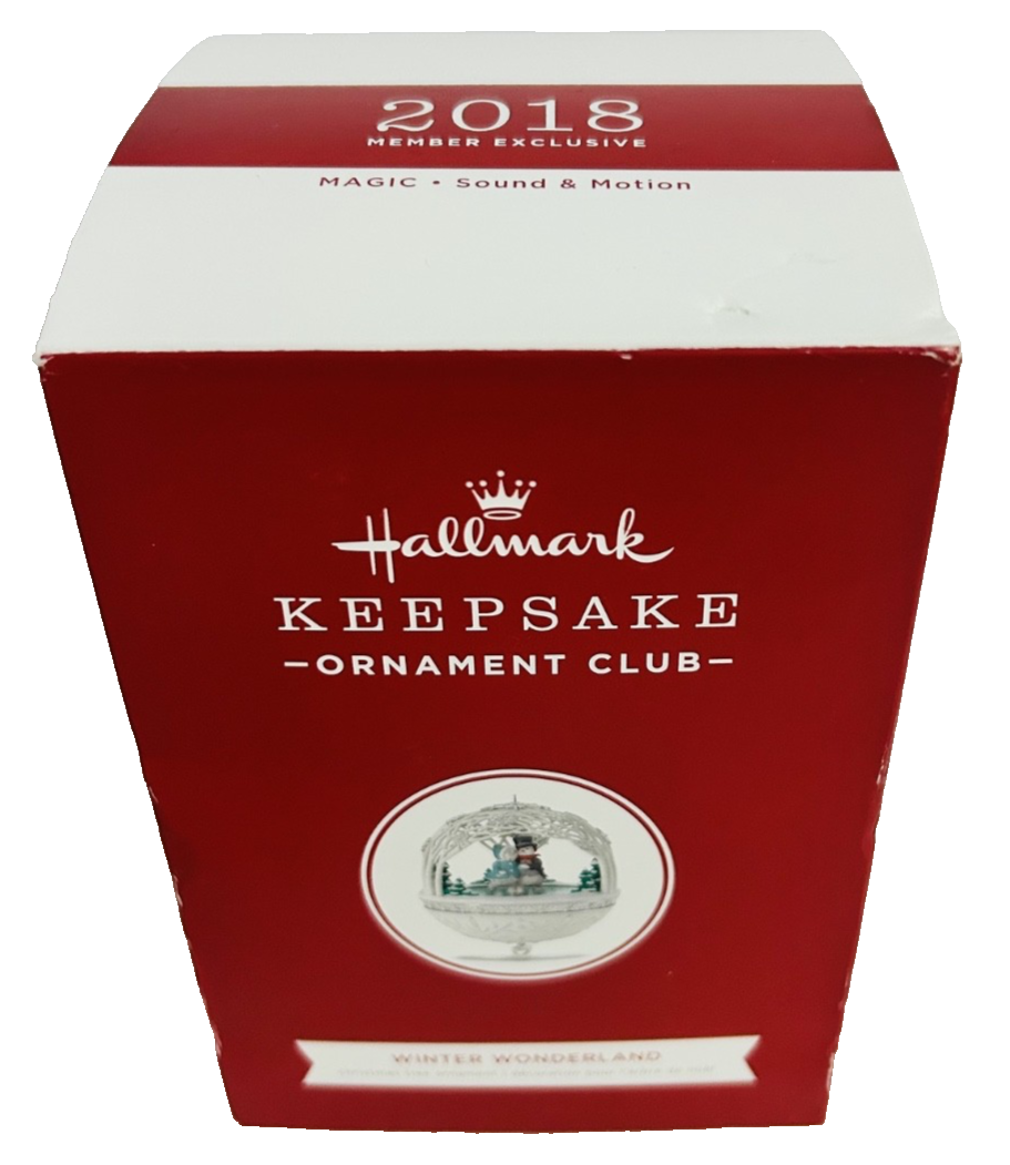 2018 Hallmark Keepsake Ornament Club Winter Wonderland QXC5306