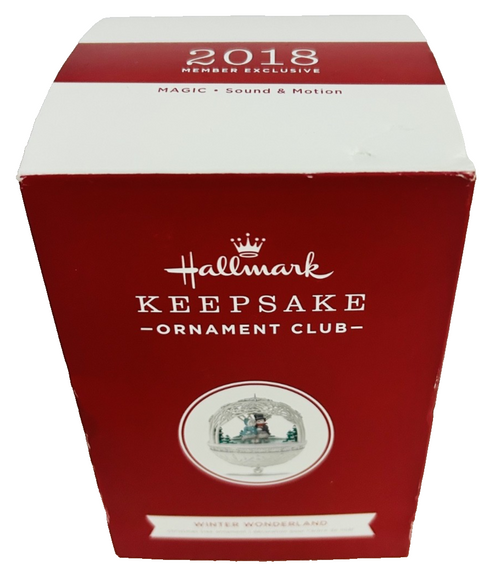 2018 Hallmark Keepsake Ornament Club Winter Wonderland QXC5306