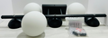 Ralbay Black Bathroom Lights 3-Light Mid Century Modern Bathroom Vanity NIB