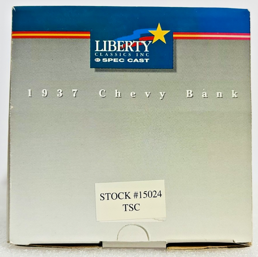 Liberty Classics 1937 Chevrolet Bank Tractor Supply Co Diecast NIB