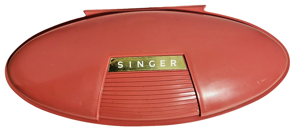 Vintage Singer Buttonholer Sewing Attachment Set w/ Pink Case Manual Templates