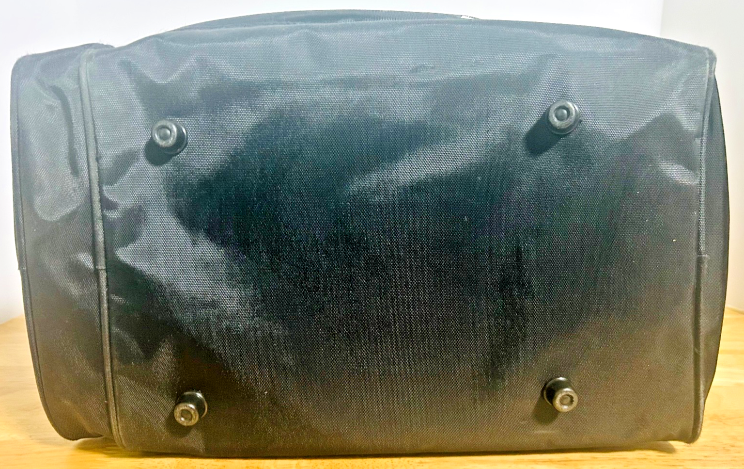Brunswick Bowling Ball Tote Bag Black Single Ball w Side Zip Pocket