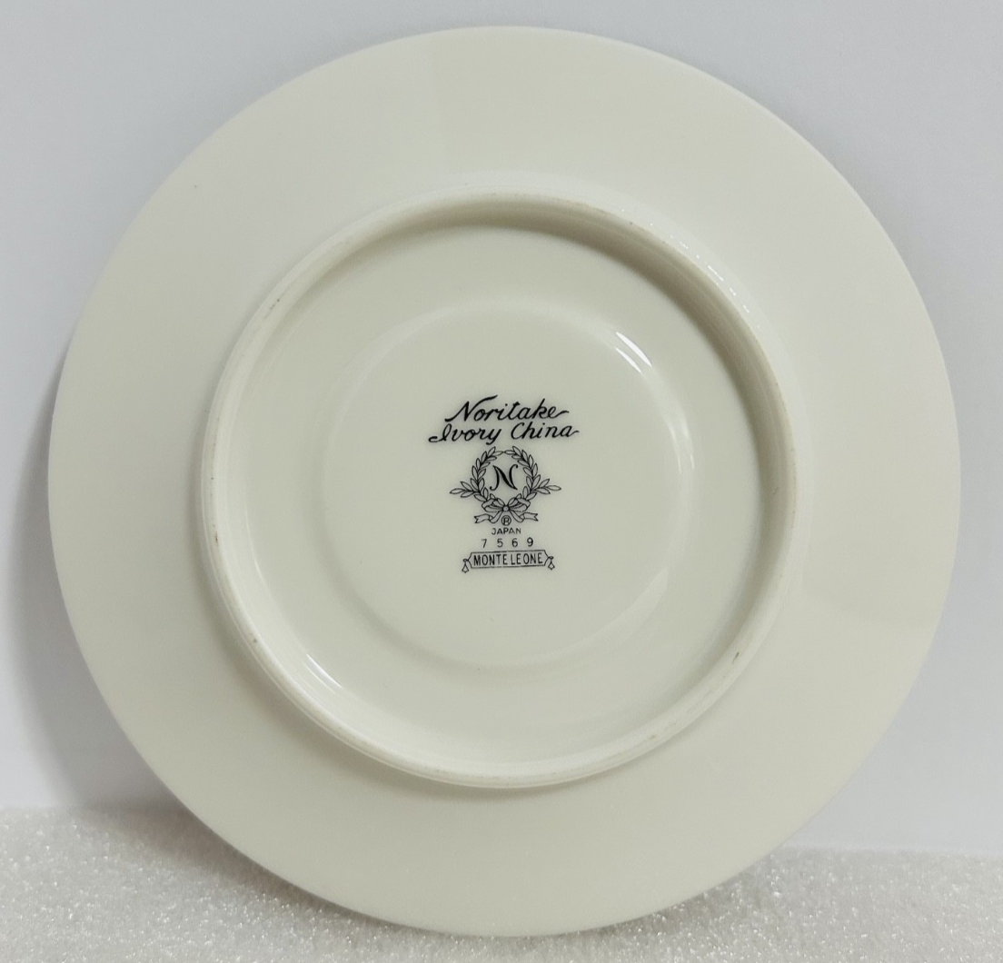 Noritake Monte Leone 7569 Cup Saucer Dinner Plate Set Japan