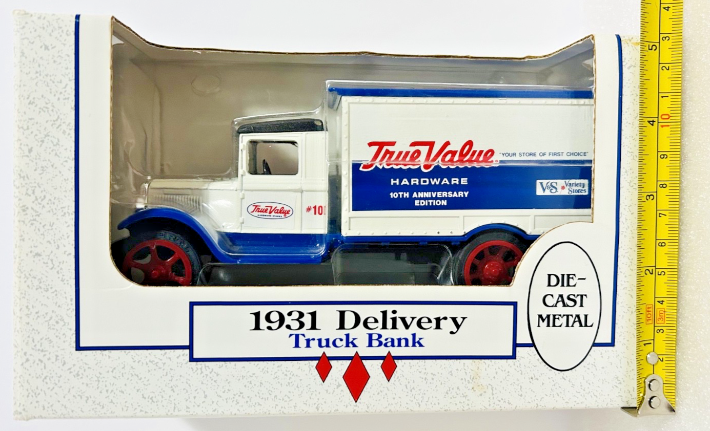 ERTL 1931 Delivery Truck Bank True Value Hardware 10th Anniversary Diecast