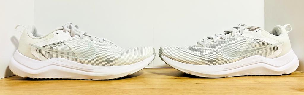 Nike Running Shoes Men's US 11.5 Gray White Lightweight Trainers