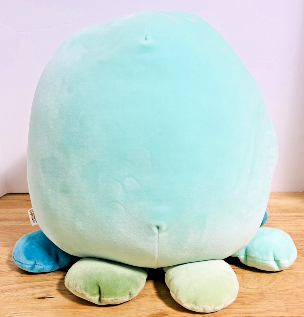 Squishmallows Green Octopus Plush ~ 12" Soft Stuffed Animal Toy ~ Clean EUC