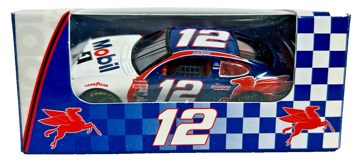 Jeremy Mayfield #12 Mobil 1 Ford Taurus 1:64 Diecast Team Caliber