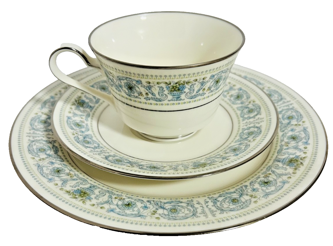 Noritake Monte Leone 7569 Cup Saucer Dinner Plate Set Japan