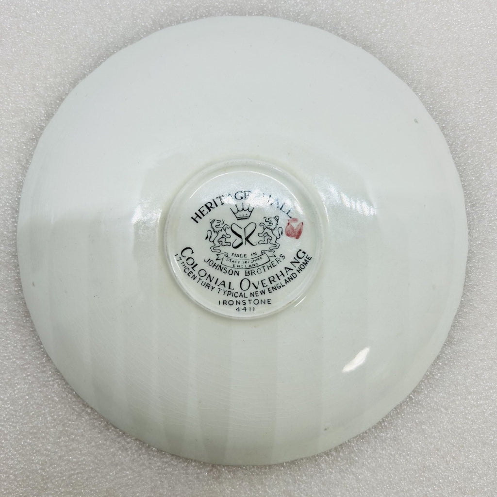 Johnson Brothers Colonial Overhang Teacup and Saucer Heritage Hall
