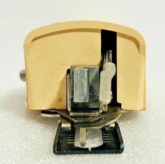 Vintage Singer Buttonholer Sewing Attachment Set w/ Pink Case Manual Templates