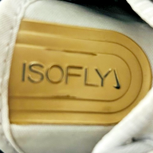 Nike Fly.By Basketball Shoes White Gold ISOFLY Youth 5Y FN4384-100