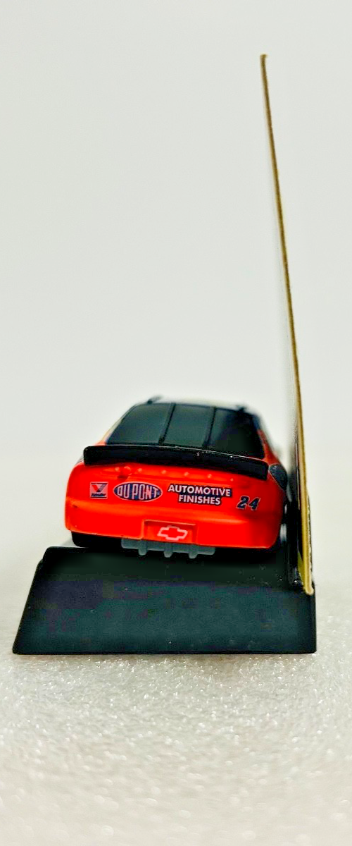 Racing Champions Jeff Gordon #24 DuPont 1:64 NASCAR Diecast Car + Card Stand