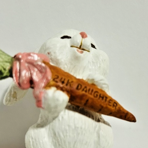 1990 Hallmark Keepsake Easter Ornament Daughter Bunny w Box