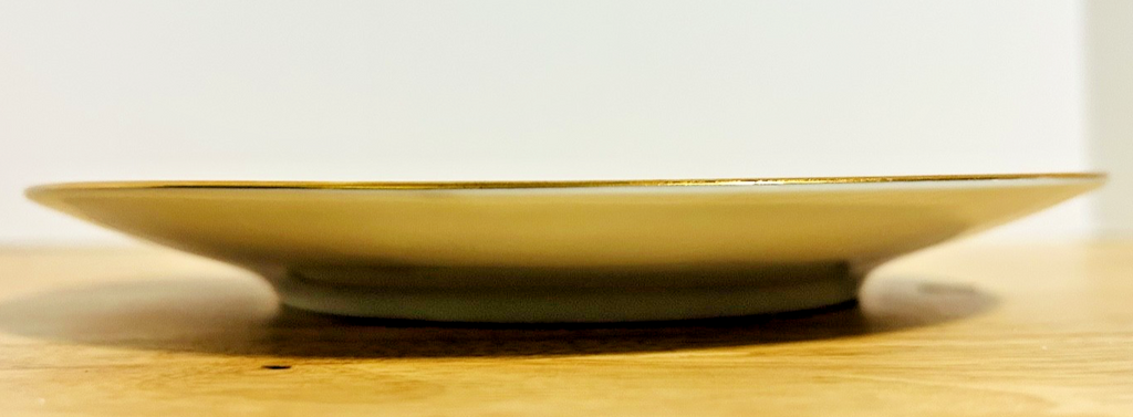 Gloria Bavaria Fruit Plates Set of 4 | 24K Gold Rim | German Porcelain