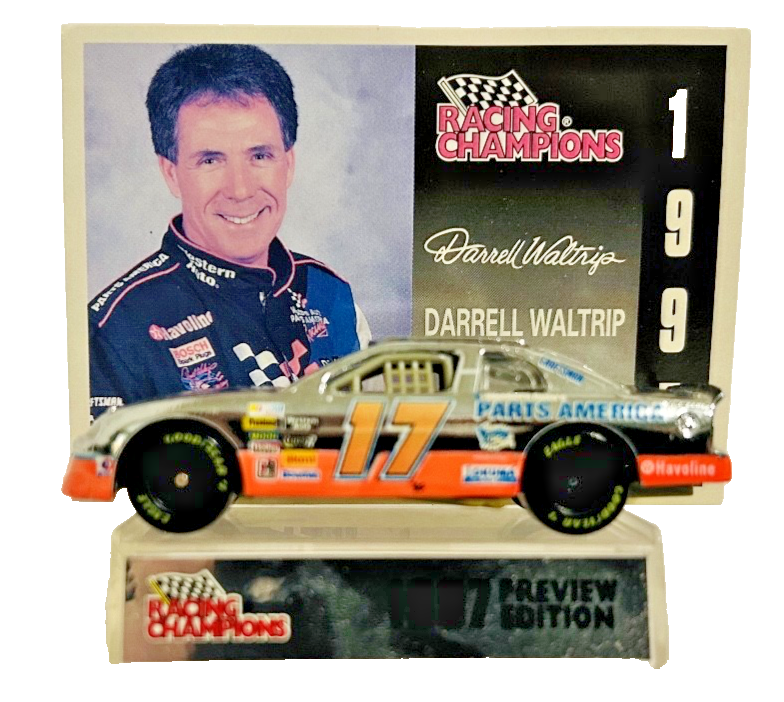 1997 Racing Champions Darrell Waltrip #17 Parts America 1:64 NASCAR Diecast