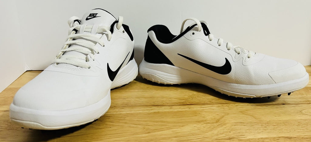 Nike Golf FITSOLE White Black Spikeless Shoes Womens 6.5 CT0531 101