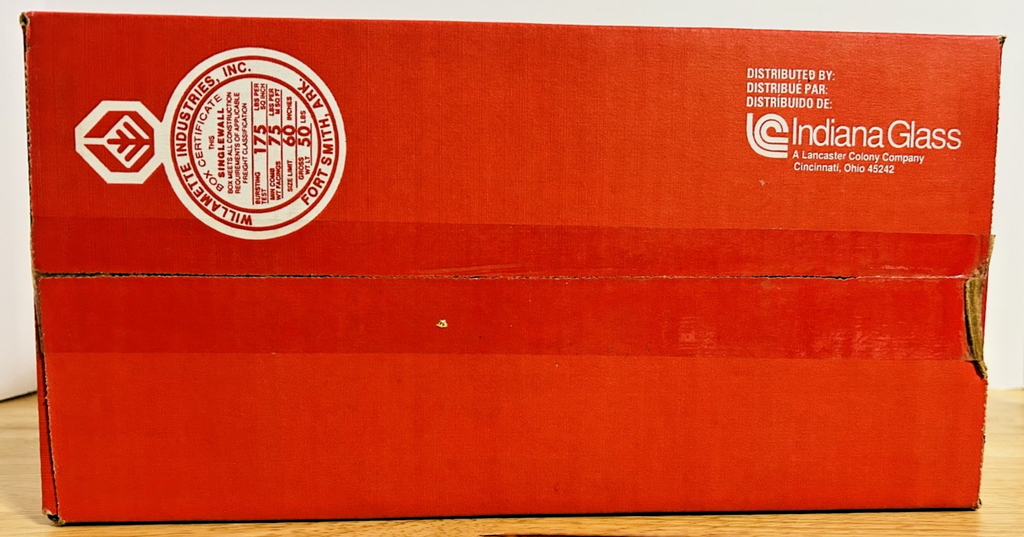 Vintage Coca-Cola Always Coke 8-Pc Glass Tumbler Set 16oz w/ Box – Indiana Glass