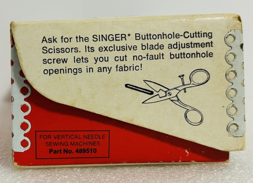 Singer Automatic Buttonholer Attachment w Templates Box Manuals Made USA