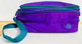 Vintage Igloo Purple Teal Insulated Lunch Cooler Bag Retro Soft Tote