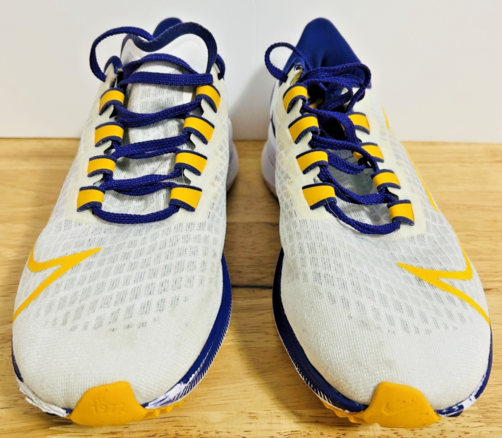 Nike Zoom Pegasus 37 LSU Tigers Running Shoes Men’s 7.5 White CZ5383-100