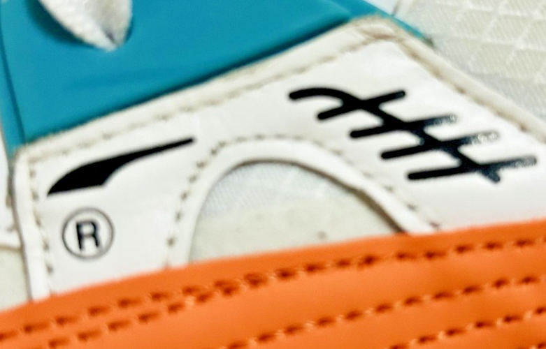 PUMA Mirage Sport Remix Sneakers Women's 7 White Orange Teal 384074-02