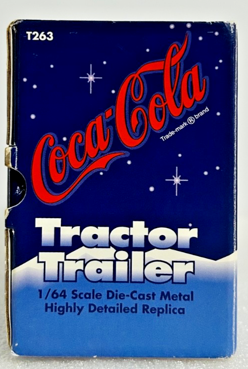 Coca-Cola 1/64 Die-Cast Polar Bear Tractor Trailer Truck NIB Vintage