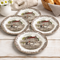 Johnson Brothers Heritage Hall Pennsylvania Fieldstone Salad Plates Set of 5