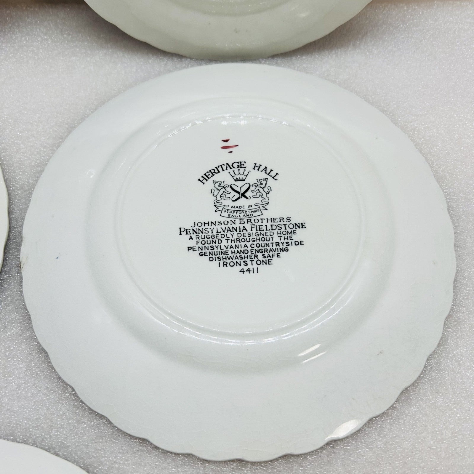 Johnson Brothers Heritage Hall Pennsylvania Fieldstone Salad Plates Set of 5