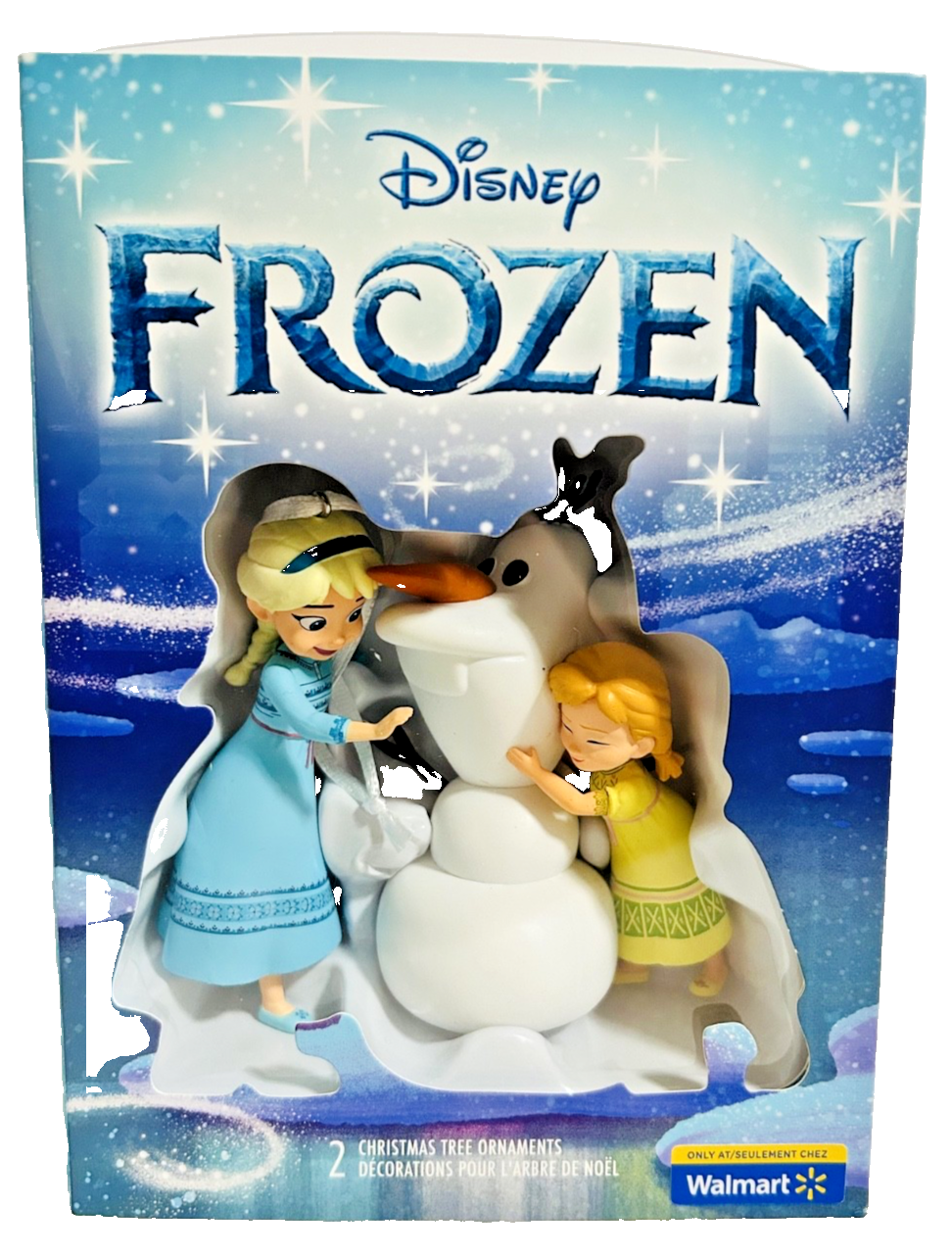 Hallmark Disney FROZEN Olaf Anna Elsa Christmas Tree Ornament Set NIB
