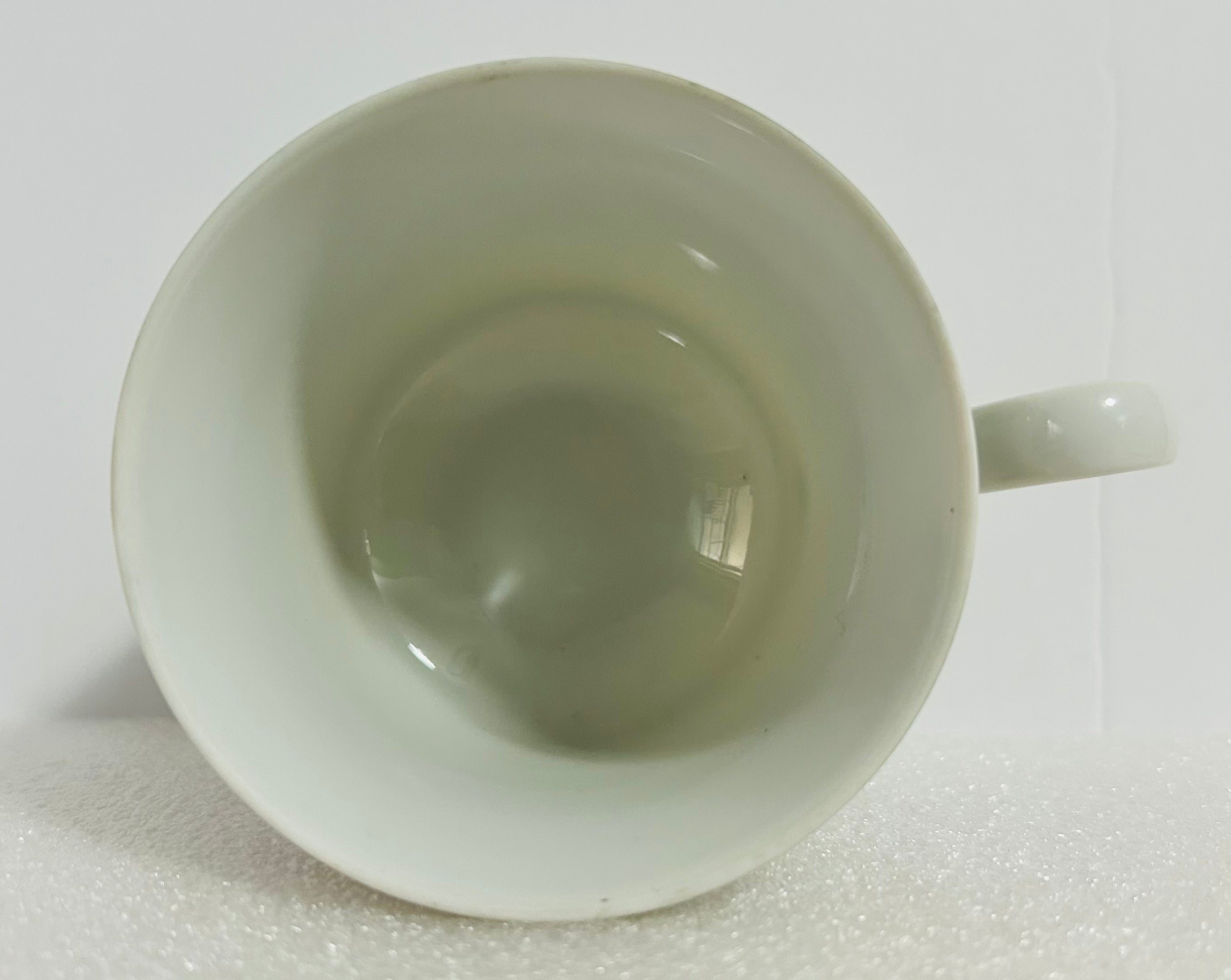 Mikasa Beaumont L5003 Cup Saucer Plate Set Japan Floral Green Rim